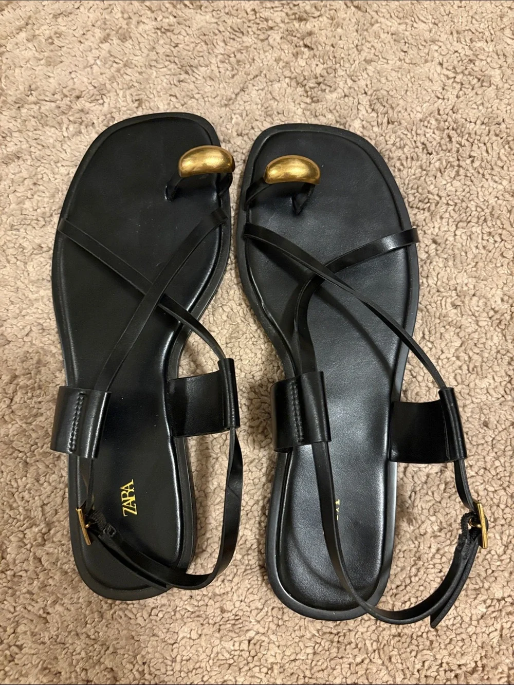 Zara toe ring sandal - Picture 8 of 10